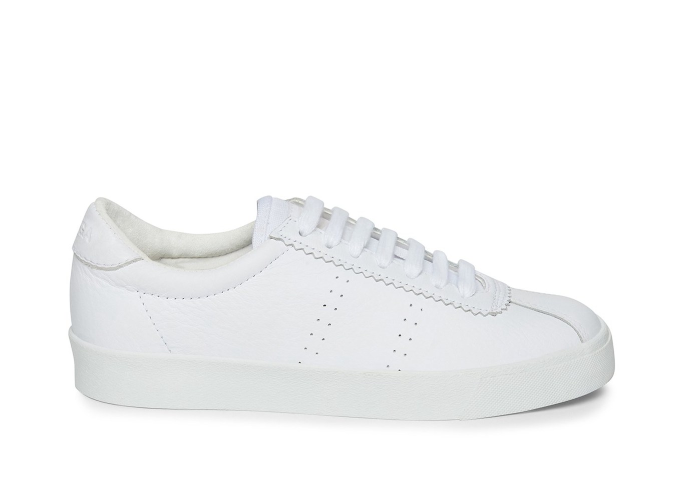 Tenis Feminino Branco - Superga 2843 Club S Full Comfort Couro - SXAVH-1736